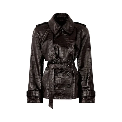 The Attico Belted Bomber Jacket