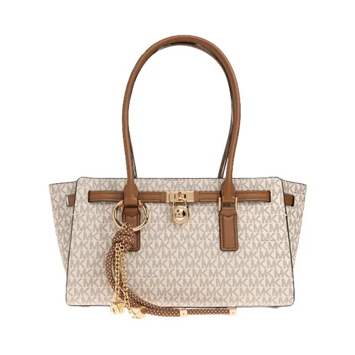 Michael Michael Kors Hamilton Moderne Small Signature Logo Satchel Bag