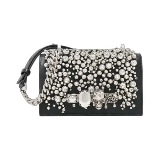 Alexander Mcqueen Jewell Beaded Clutch Bag