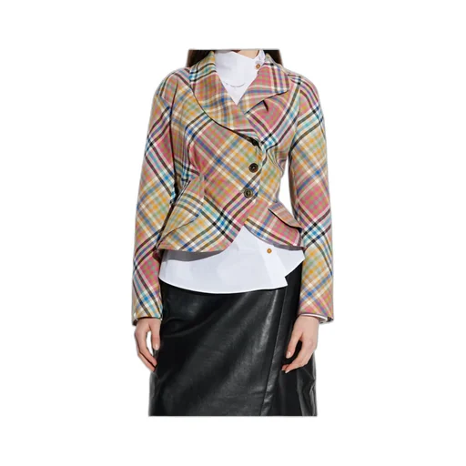 Vivienne Westwood Check Patterned Jacket