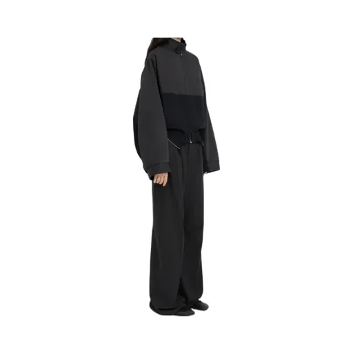 Mm6 Maison Margiela High-Neck Zipped Colour-Block Jacket