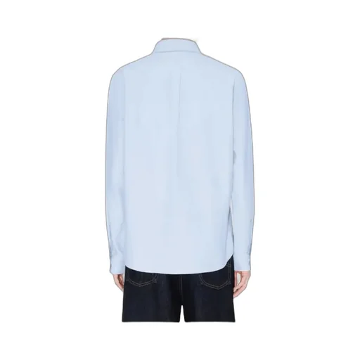 Kenzo Boke Flower Embroidered Casual Shirt
