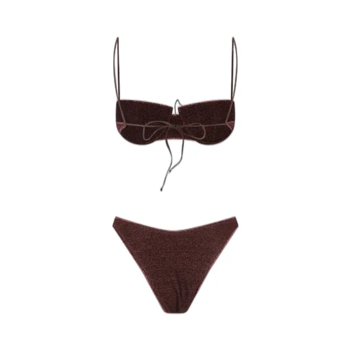 Osree Tie-Fastened Two-Piece Swim Suit