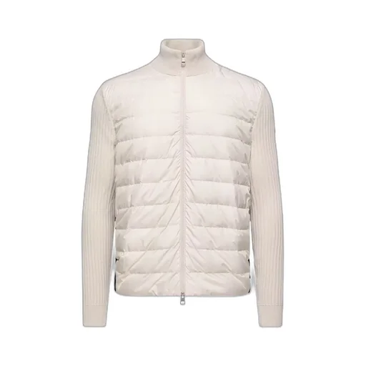 Moncler Quilted Zipped Cardigan
