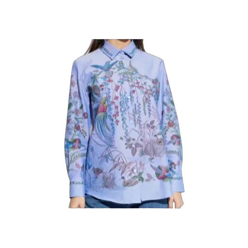 Etro Printed Oxford Shirt