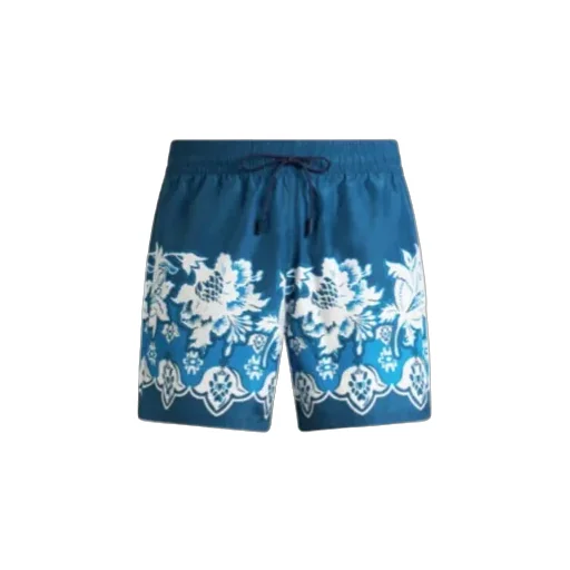 Etro Placed Floral Print Swimsuit