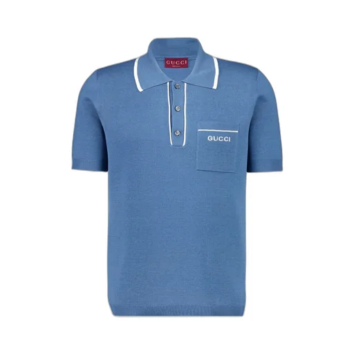 Logo-Intarsia Polo Shirt