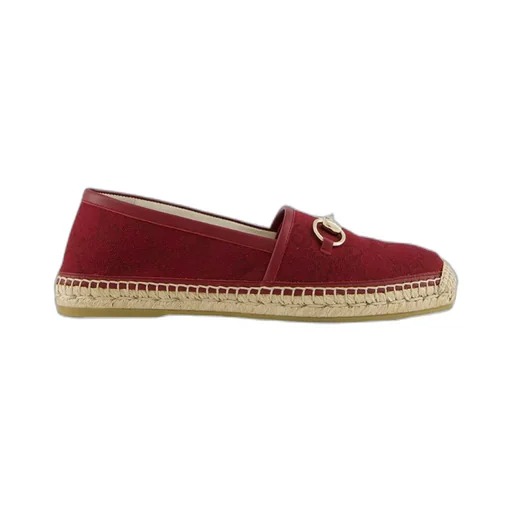 Round-Toed Straw Shoes