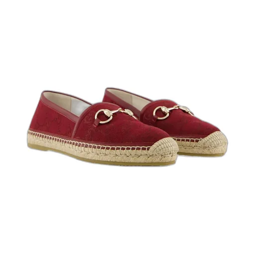 Round-Toed Straw Shoes