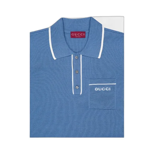 Logo-Intarsia Polo Shirt