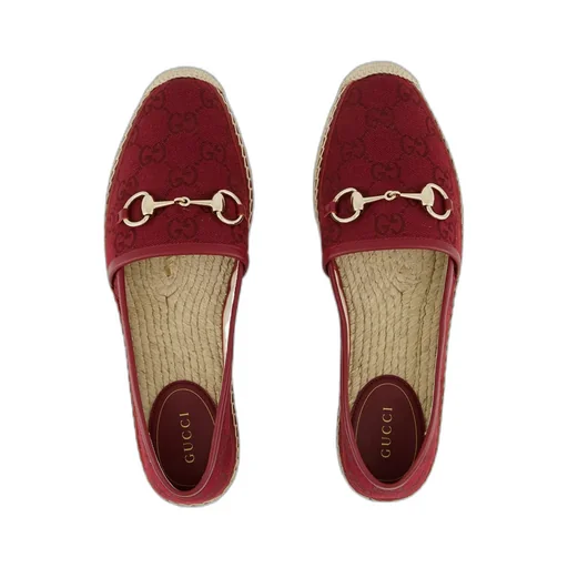 Round-Toed Straw Shoes