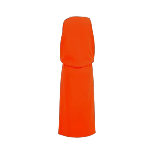 Bamboo-Detail Midi Dress