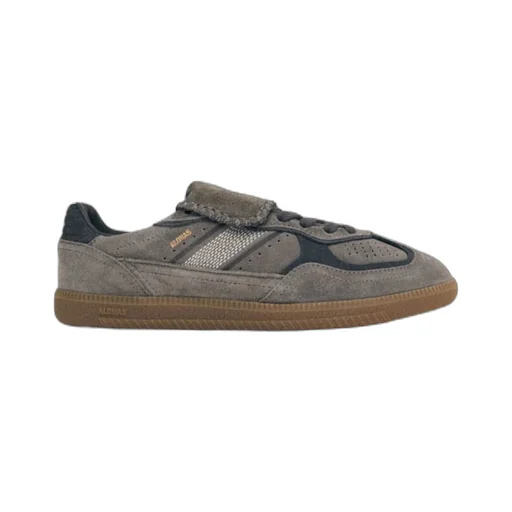 Tb.490 Club Suede Dark Grey Leather Sneakers