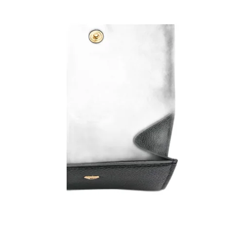 Logo-Detail Snap-Button Wallet