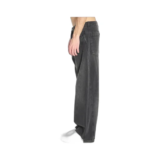 Dolce & Gabbana Logo Plaque Wide Leg Jeans
