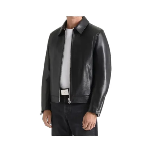 Givenchy Zip-Up Leather Biker Jacket