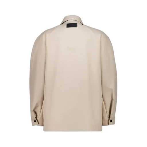 Givenchy Logo Patch Long-Sleeved Shirt