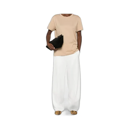 Elastic Waistband Casual Pants