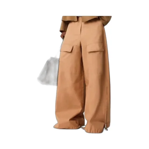 Stella Mccartney Wide-Leg Cargo Trousers