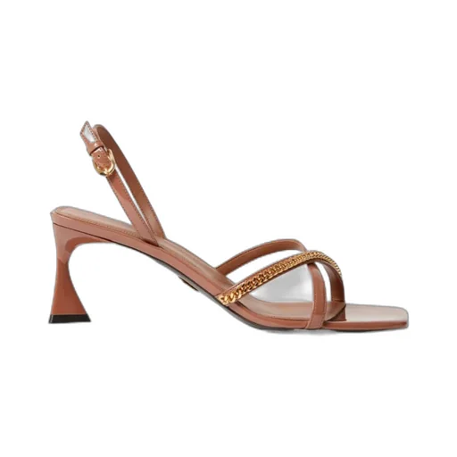 Elsa Patent Kitten Heels