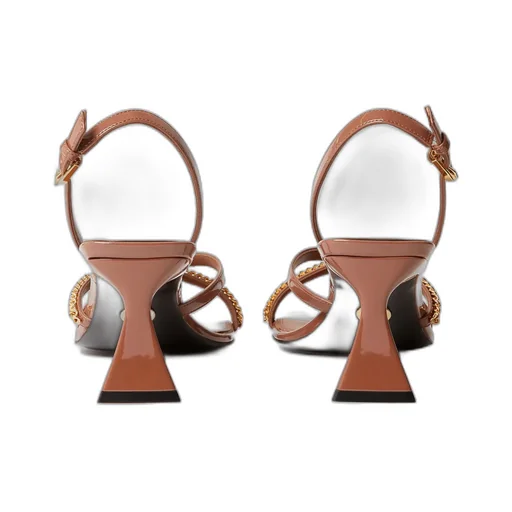 Elsa Patent Kitten Heels