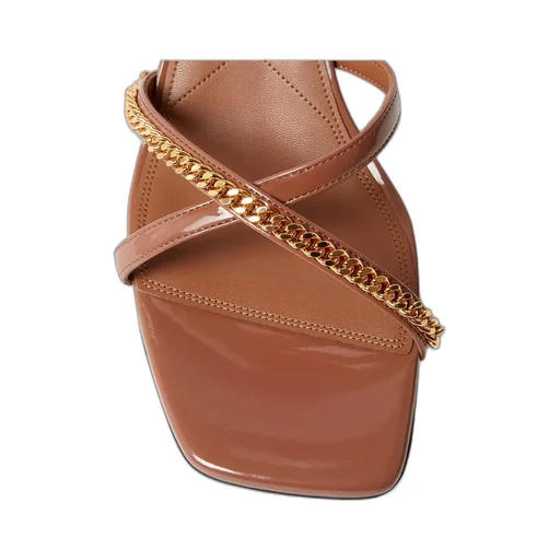 Elsa Patent Kitten Heels