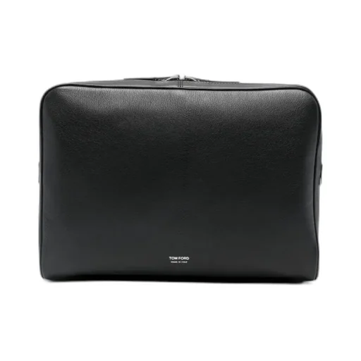 Supple Grain Leather Laptop Pouch