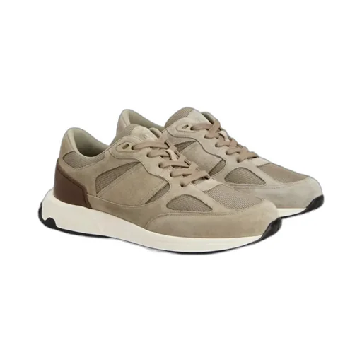 Tod's Panelled Lace-Up Sneakers
