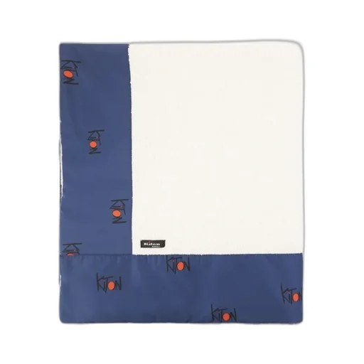 Kiton Logo Detailed Beach Towel