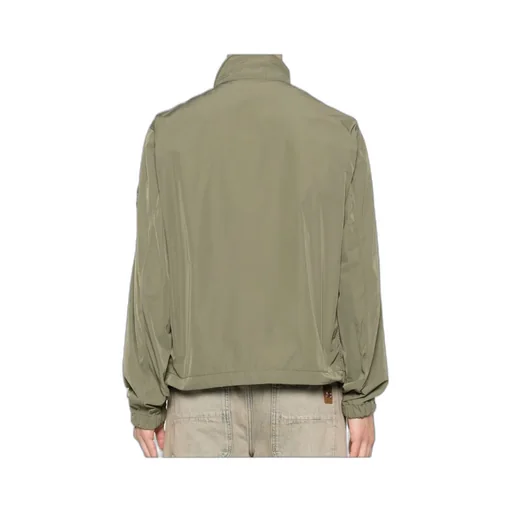 Stone Island Logo Patch High Neck Jacket