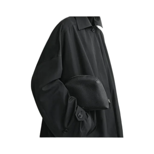 Medium Grained Leather Clutch