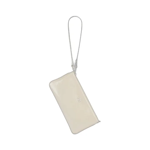 Logo-Plaque Zipped Pouch