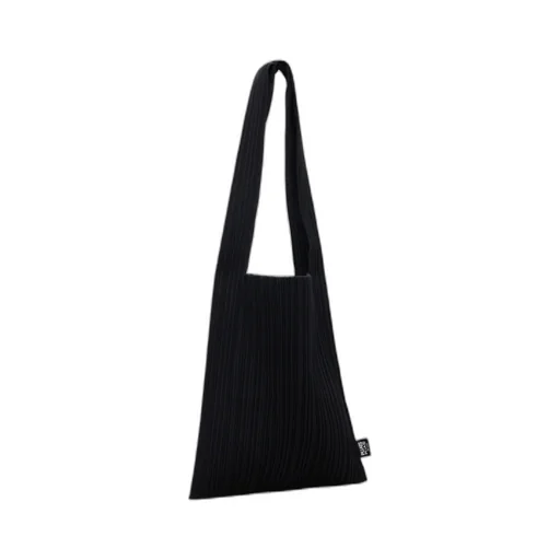Crepe Knit Tote Shoulder Bag
