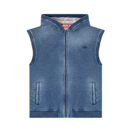 S-Hakel Logo-Detail Zip-Up Hoodie