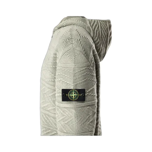 Oversized-Fit Zip-Up Hooded Jumper