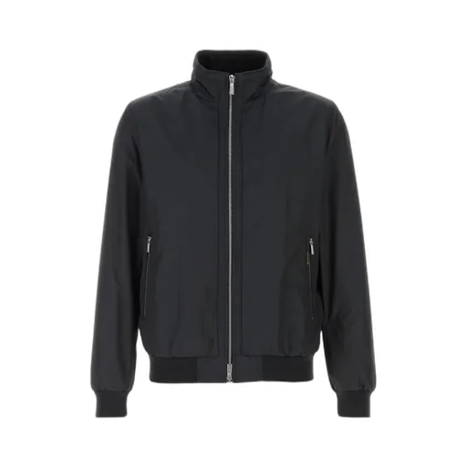 Moorer Zipped Bomber Jacket