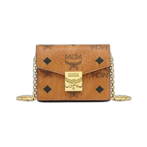 Tracy Chain Card Wallet In Visetos