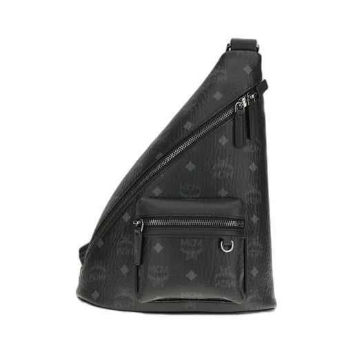 Mcm Aren Sling Zip-Up Backpack