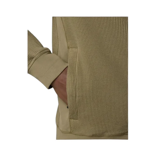Stone Island Logo Patch Zip-Up Hoodie