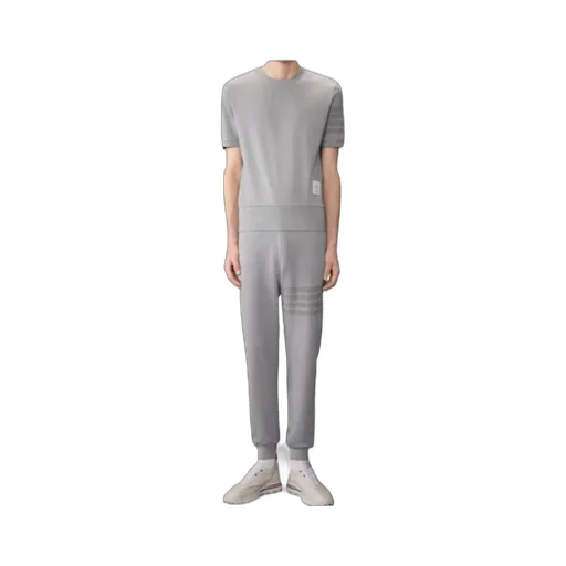 Thom Browne Jersey 4-Bar T-Shirt