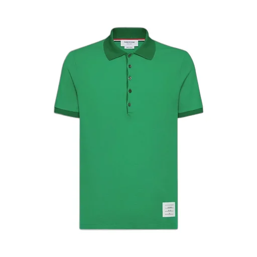 4-Bar Cotton Polo Shirt