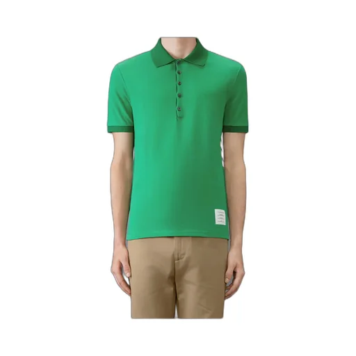 4-Bar Cotton Polo Shirt
