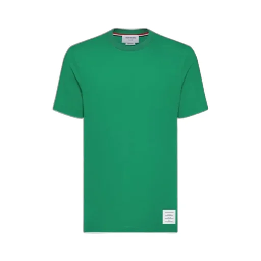 4-Bar Stripe Cotton T-Shirt
