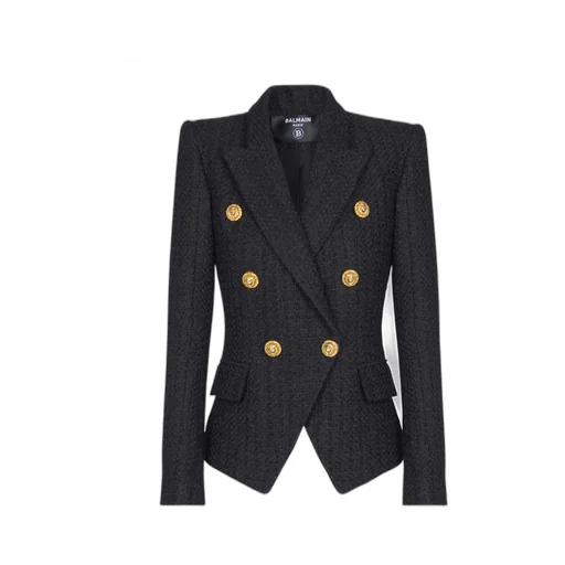 Balmain 6-Buttons Tweed Jacket