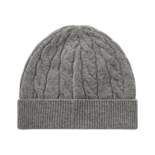 Cedar Cable Knit Cashmere Hat