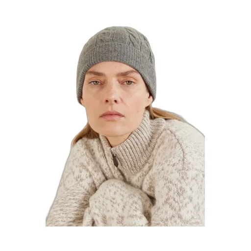 Cedar Cable Knit Cashmere Hat