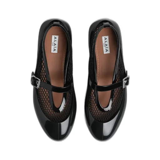 AlaÏA Shiny Ballet Flats