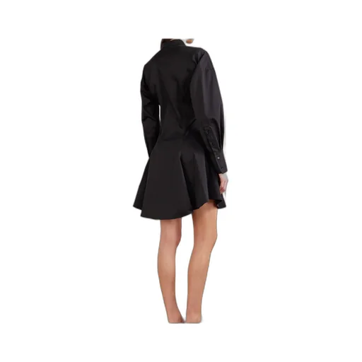 Button Mini Shirt Dress