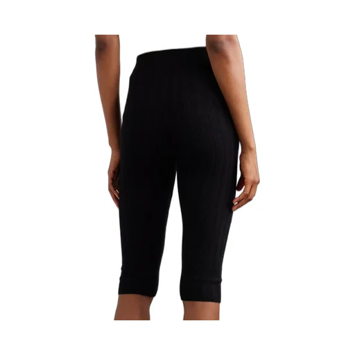 Diana Ribbed Cashmere Cropped Leggings