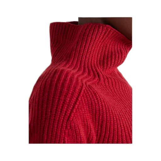 Ribbed Cashmere Turtleneck Mini Dress